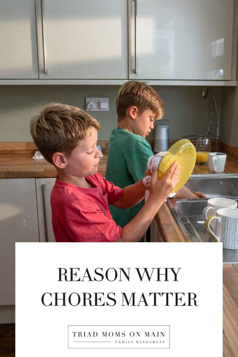 Reasons Why Chores Matter