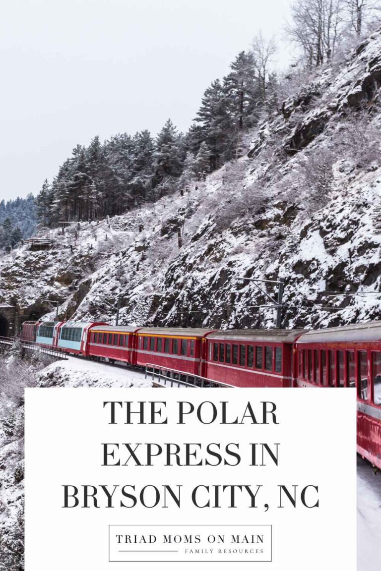 The Polar Express in Bryson City, NC