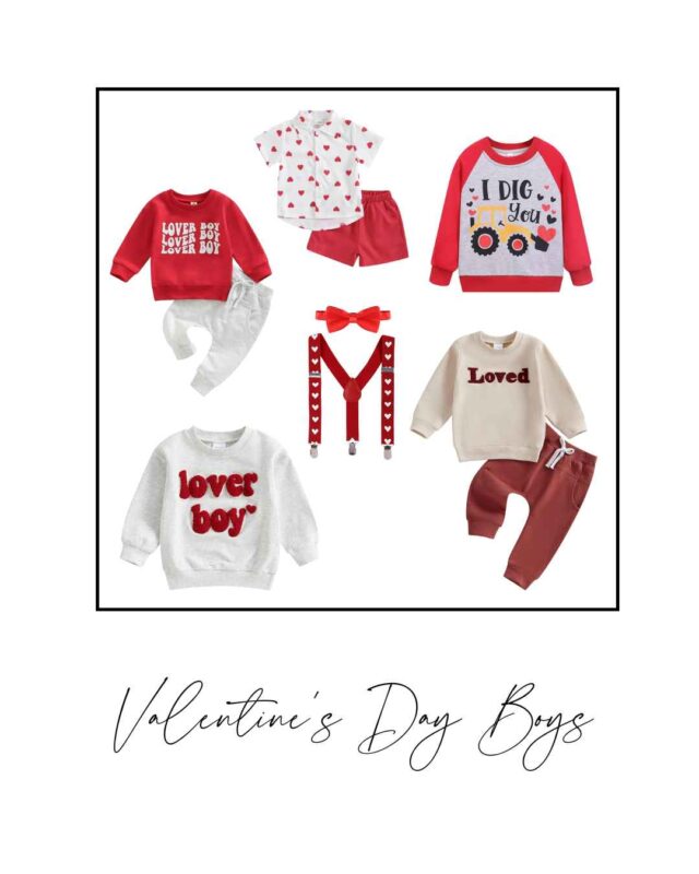 Valentine's Day Basket Boys Valentines Outfits