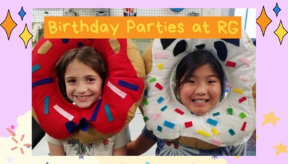 Birthday Parties at Reconsidered Goods