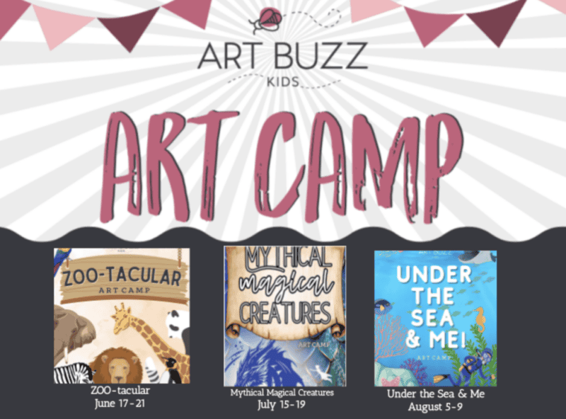 Wine and Design Art Buzz Kids Summer Camp Featured Directory Listing