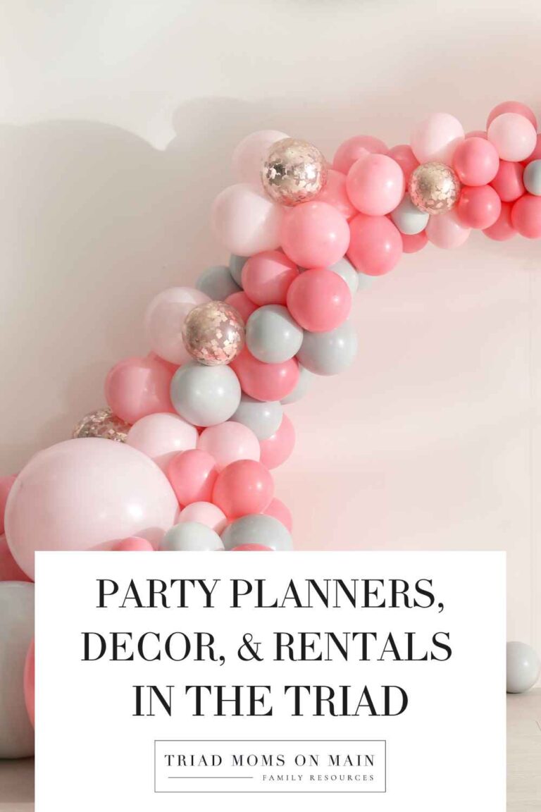 Party Planners, Decor, and Rentals in the Triad