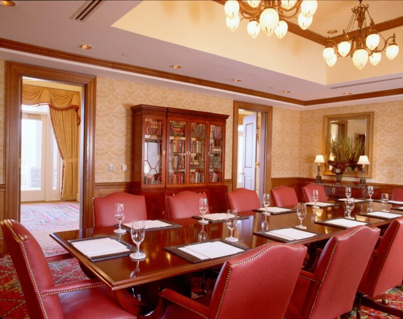 Biltmore rooms inside the castle dinning room