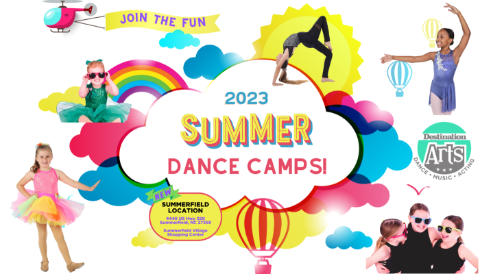 Win a week of Summer Dance Camp at Destination Arts NEW Summerfield Location!