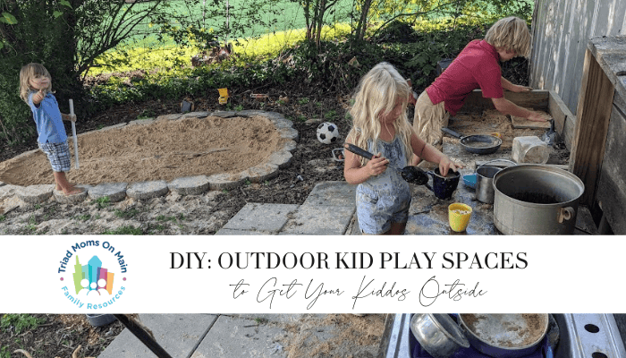 DIY: Outdoor Kid Play Spaces