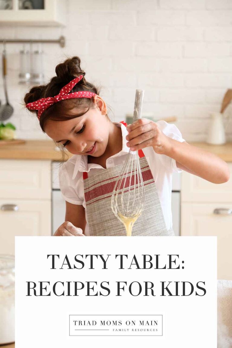 Tasty Table: Recipes for Kids