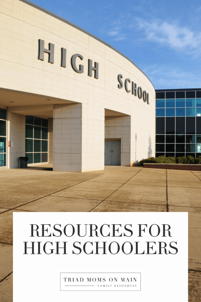 Resources for High Schoolers