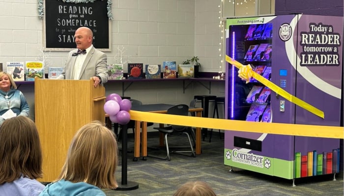 Doing Good Things: Installing a Book Vending Machine