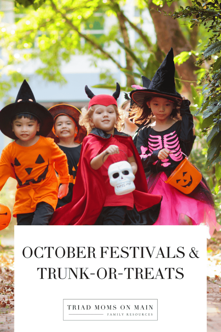 2024 October Festivals and Trunk-or-Treats