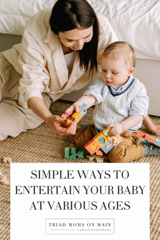 Simple Ways to Entertain Your Baby at Various Ages
