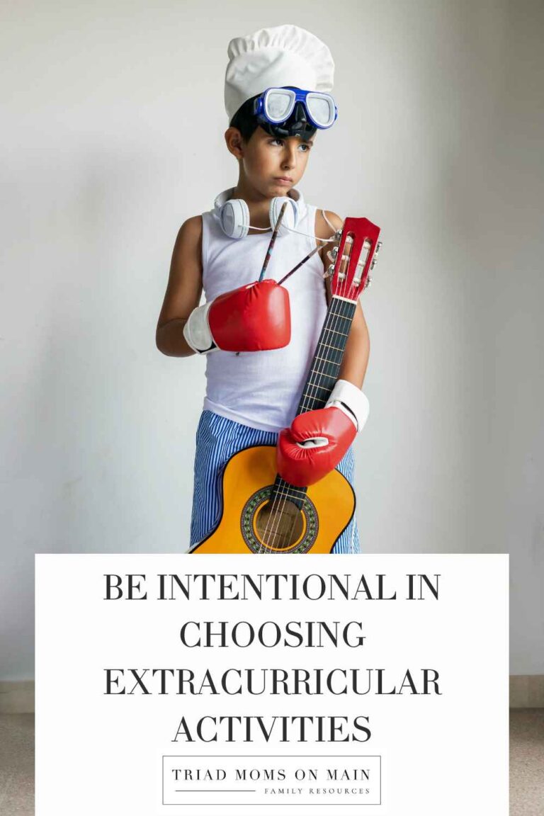 Be Intentional in Choosing Extracurricular Activities