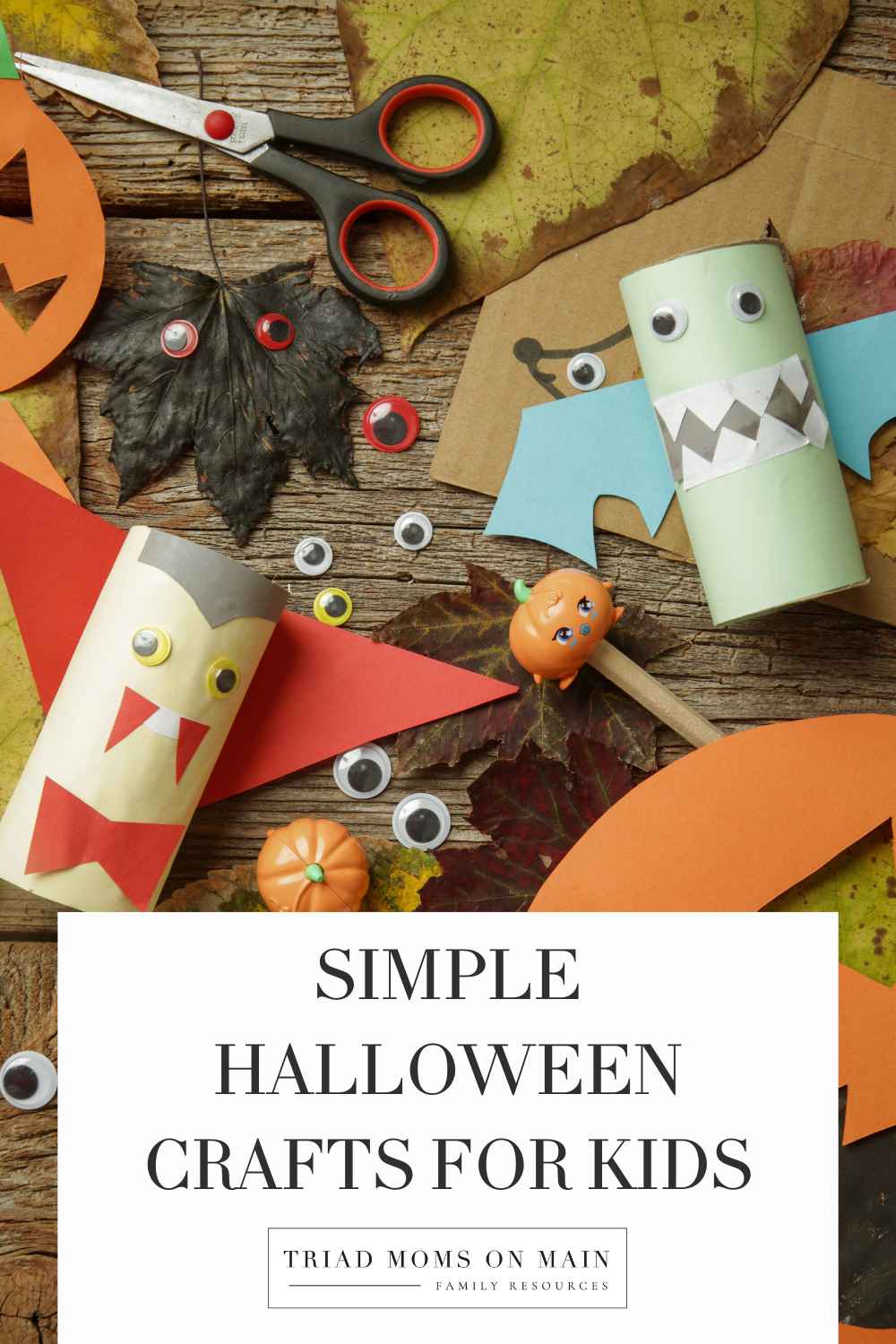 Simple Halloween Crafts for Kids