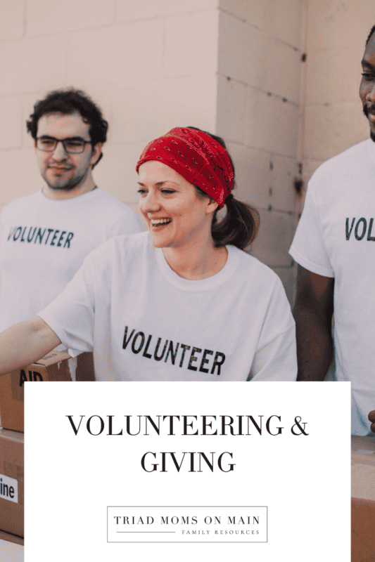 Volunteering and Giving