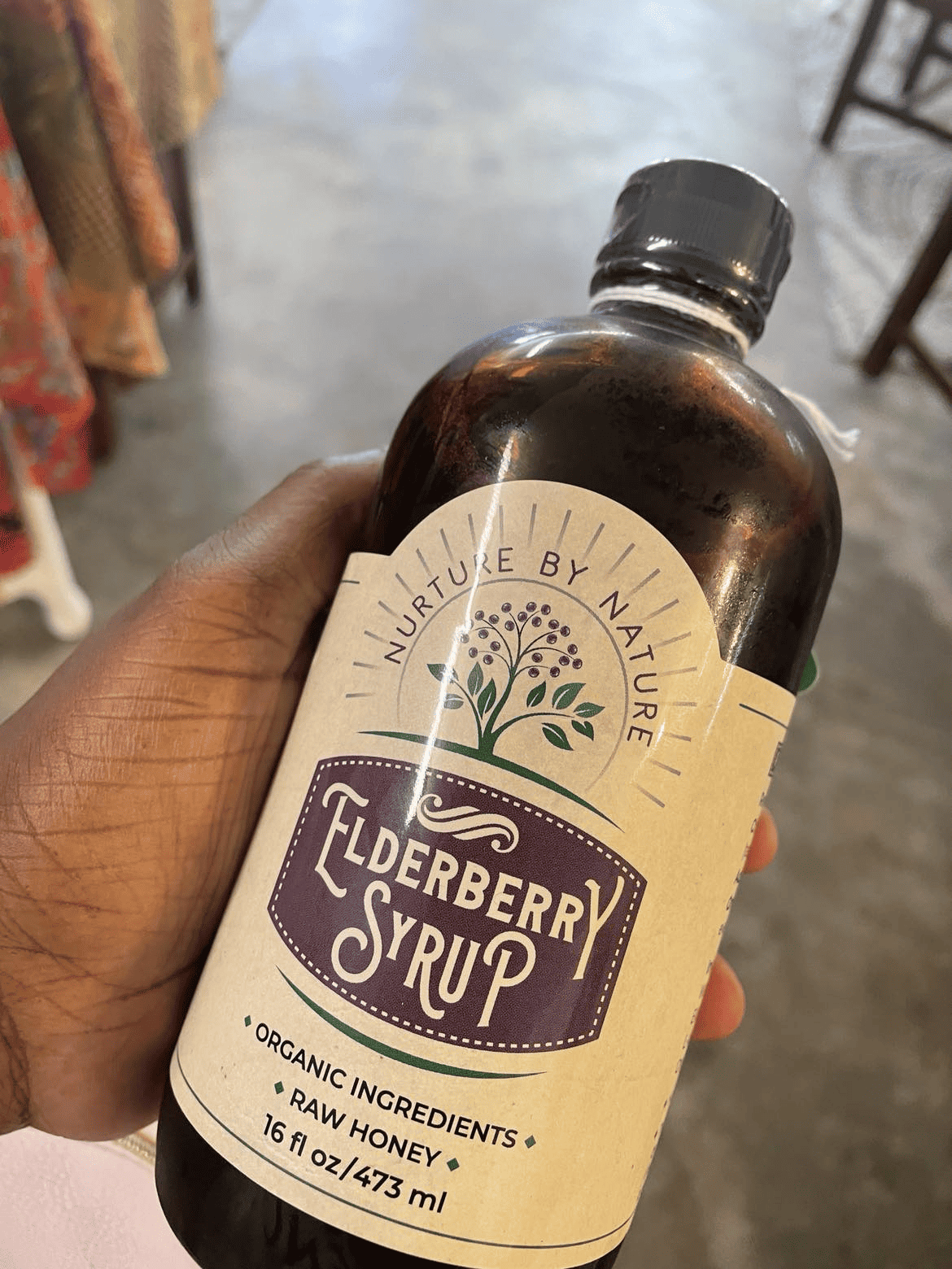 Elderberry syrup