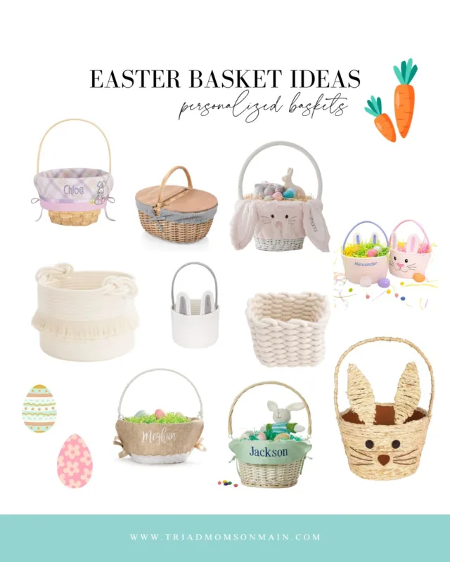 Easter Personalized Baskets