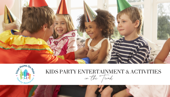 Kids Party Entertainment and Activities in the Triad