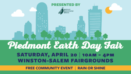 Piedmont Earth Day Fair on April 20th from 10am – 4 pm
