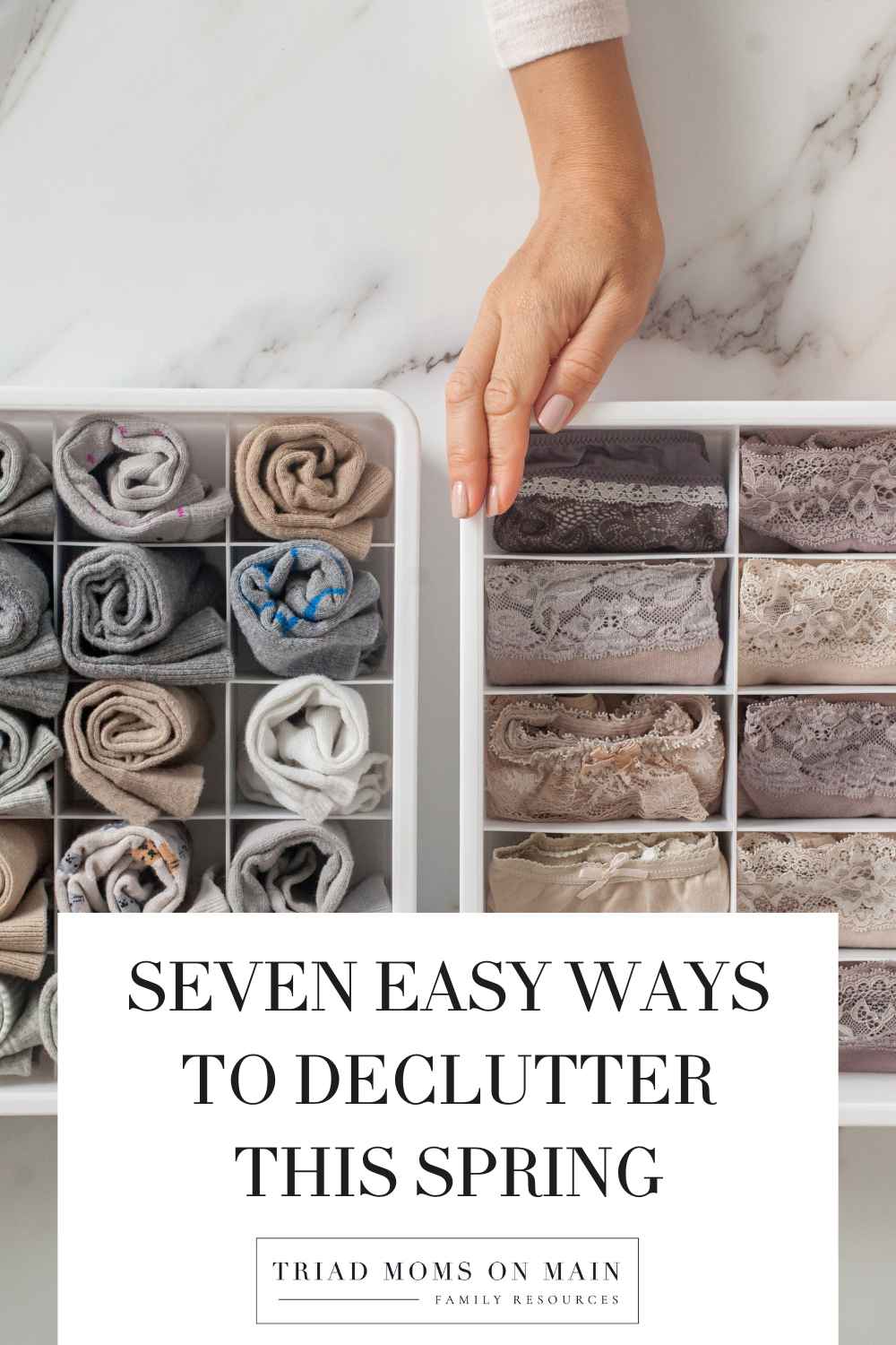 Seven Easy Ways to Declutter This Spring