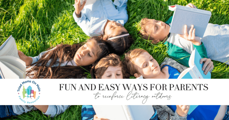 Fun and Easy ways to Reinforce Literacy Outdoors