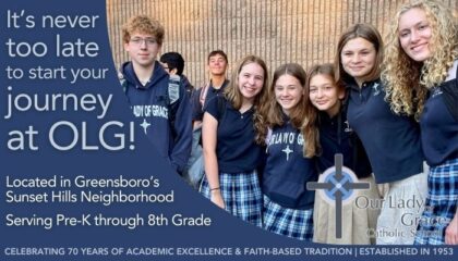 Our Lady of Grace School: Start with a tour, stay for the experience!