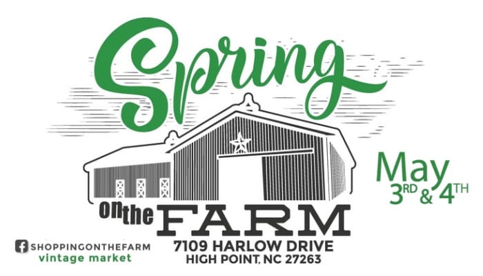 Spring on the Farm Vintage Market: May 3rd-4th