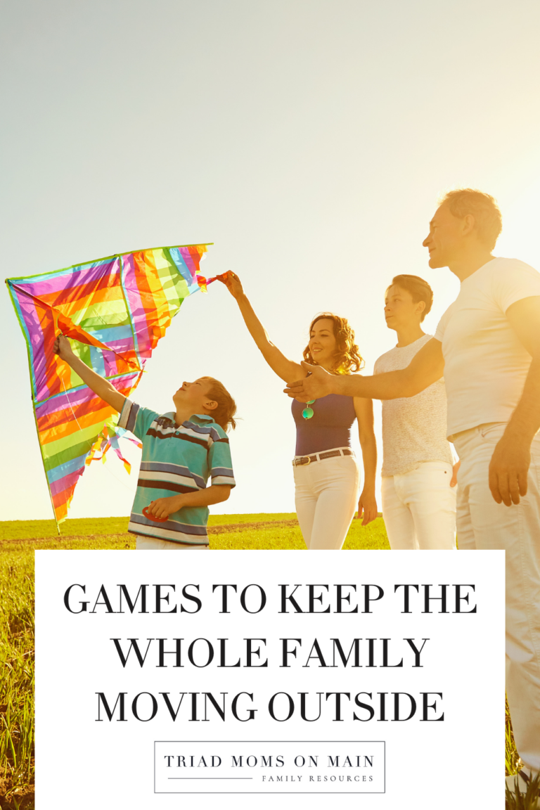 Games to Keep the Whole Family Moving Outside
