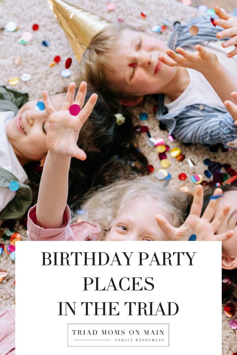 Kids Birthday Party Places in the Triad