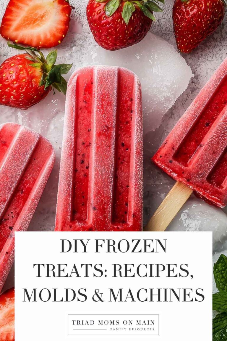 DIY Frozen Treats: Recipes, Molds & Machines