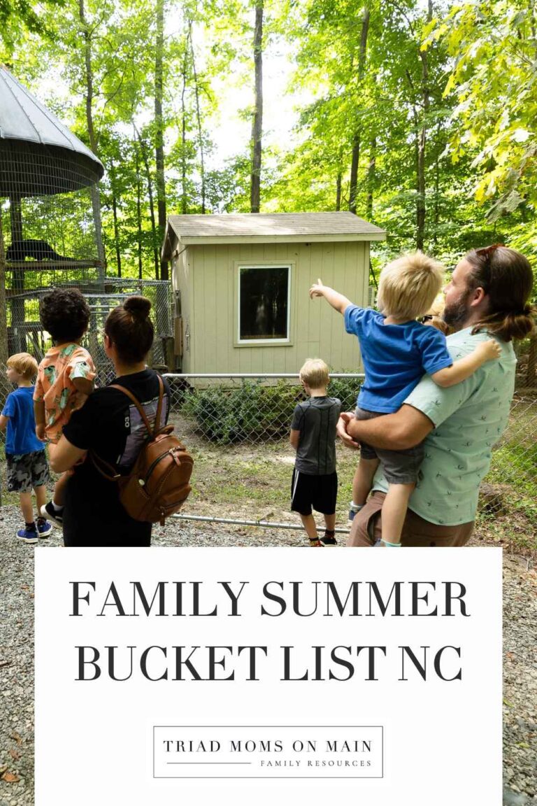 Family Summer Bucket List NC