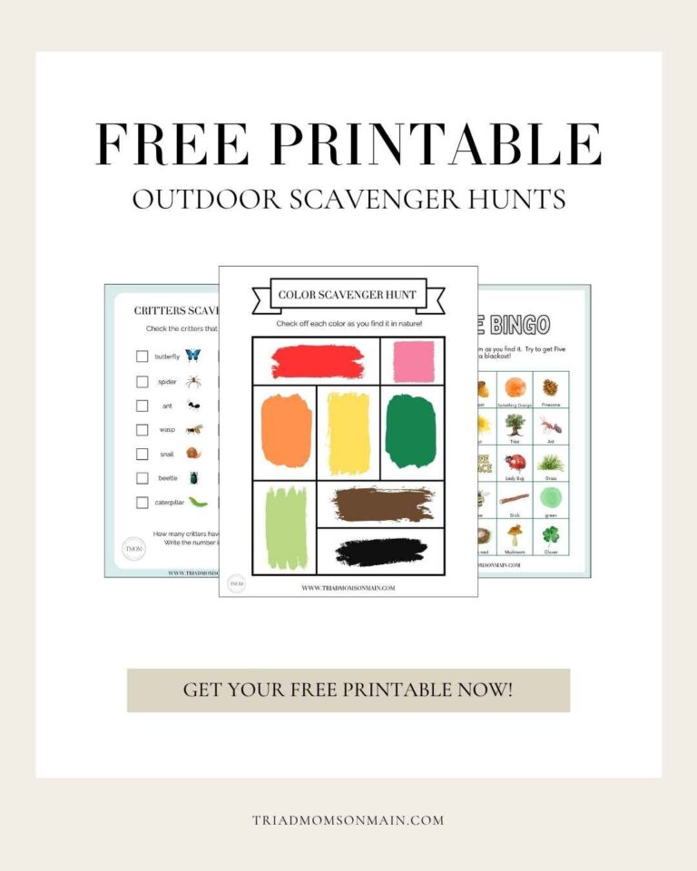 Free Download Outdoor Scavenger Hunt Ideas