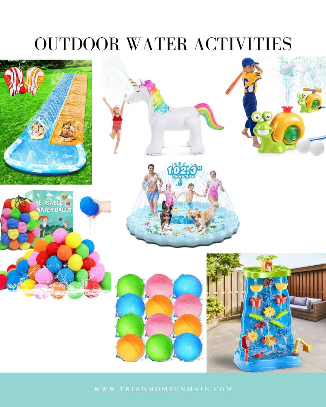 Outdoor Water Activities - Triad Moms On Main