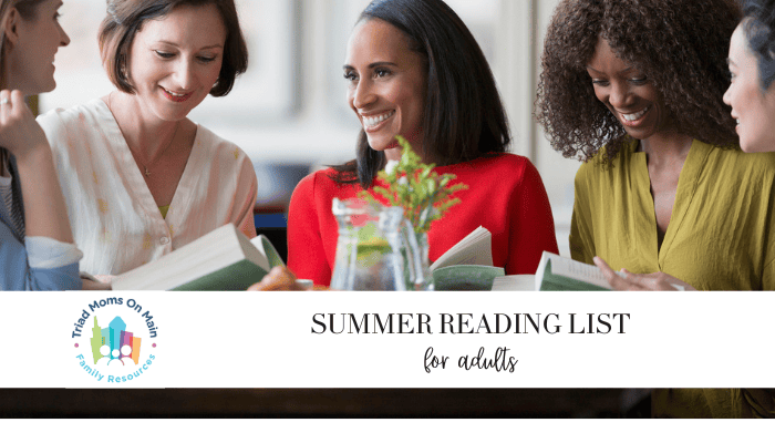Summer Reading List for Adults