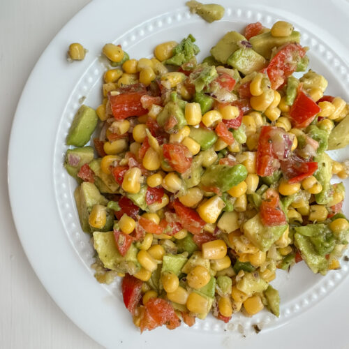 Summer Avocado Corn Salad Side