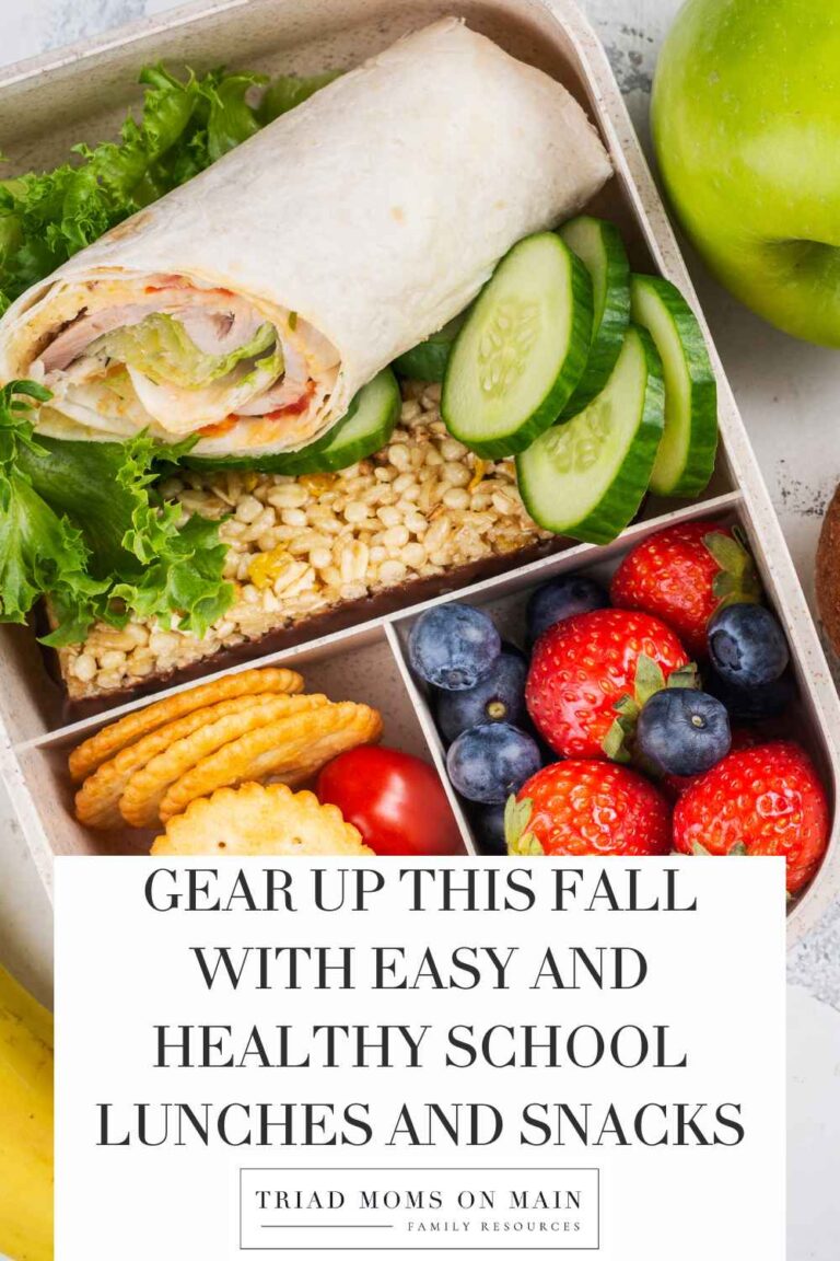 Gear Up this Fall with Easy and Healthy School Lunches and Snacks