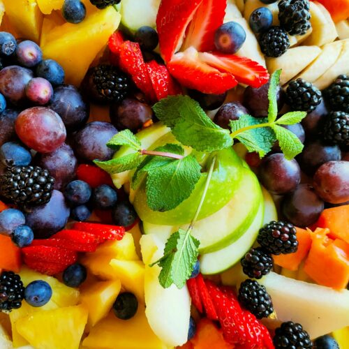 honey lime fruit salad recipe