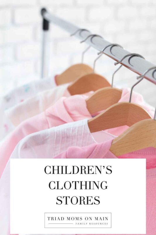 Children’s Clothing Stores in the Triad