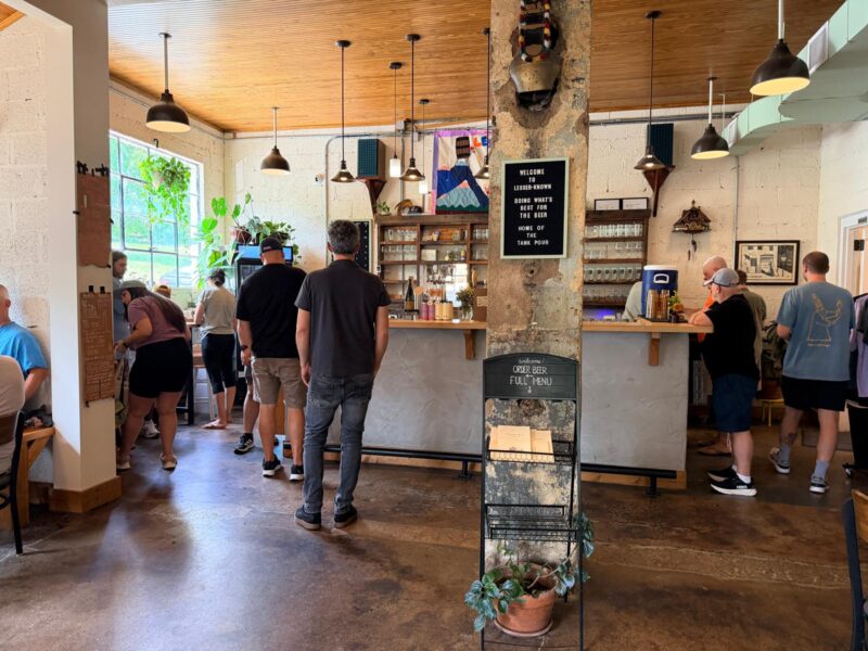 lesser known beer co brewery bar