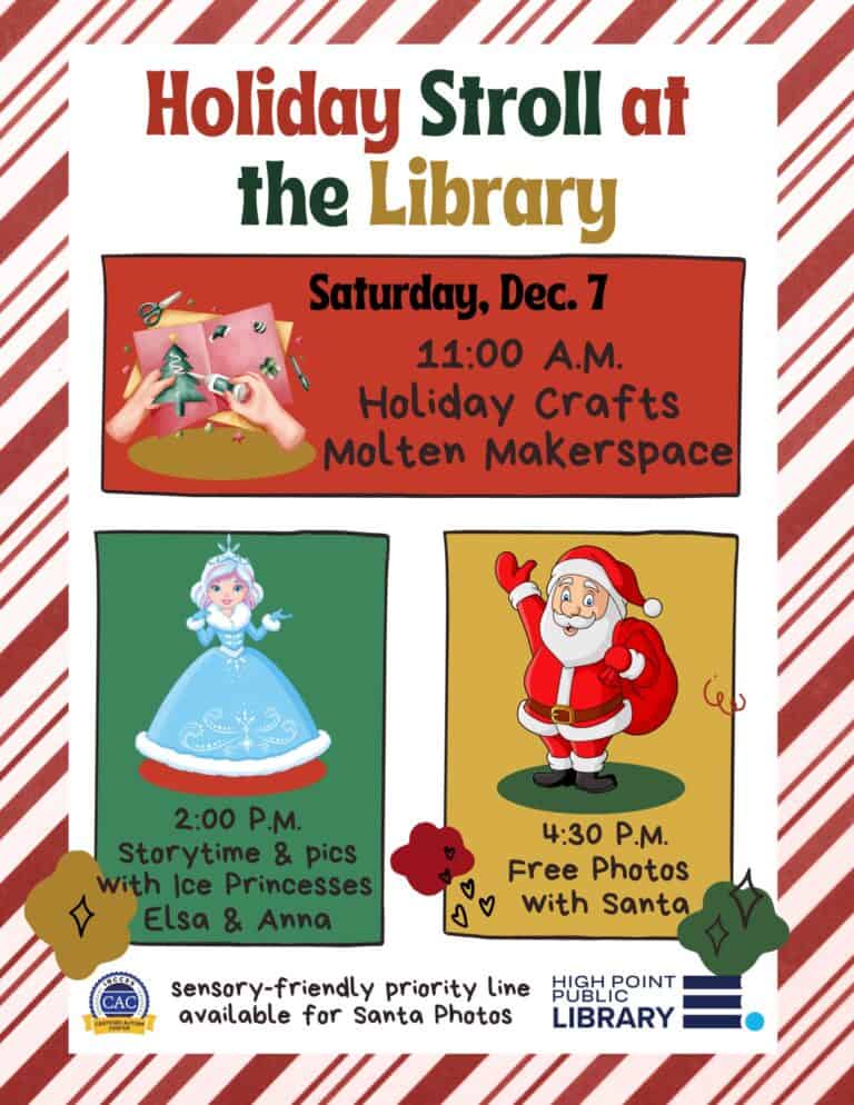 Holiday Stroll at the Library