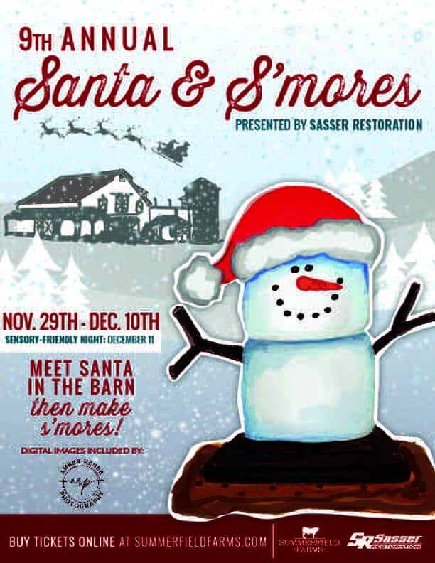 Santa & S'mores Summerfield Farms