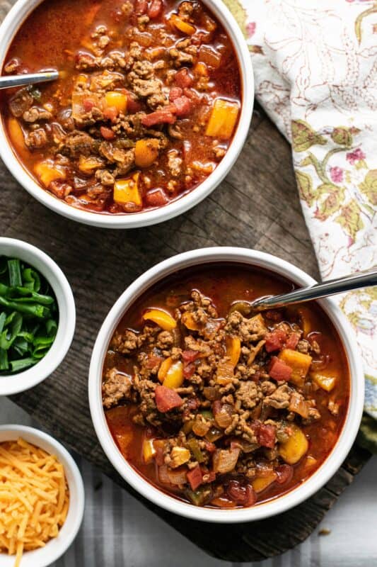 Fall Soups: Turkey Chili