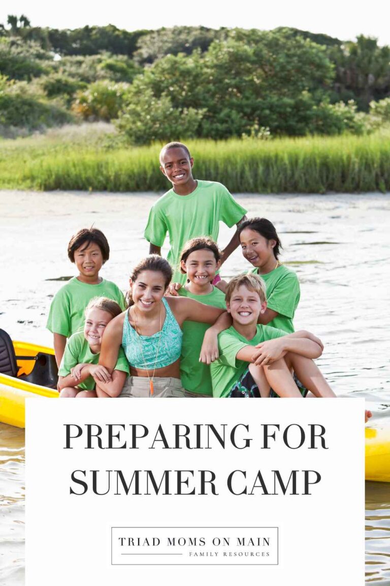 Preparing for Summer Camp
