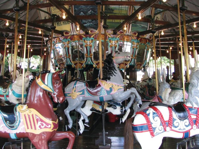 Carousel at Burlington City Park