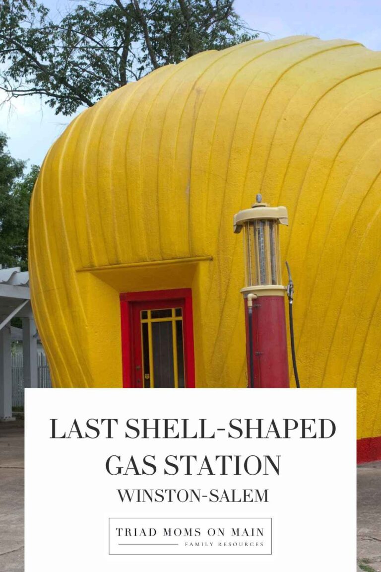 Last Shell-Shaped Gas Station Winston-Salem