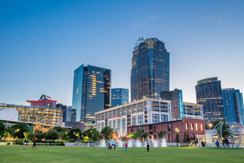 Uptown Charlotte, NC with Kids