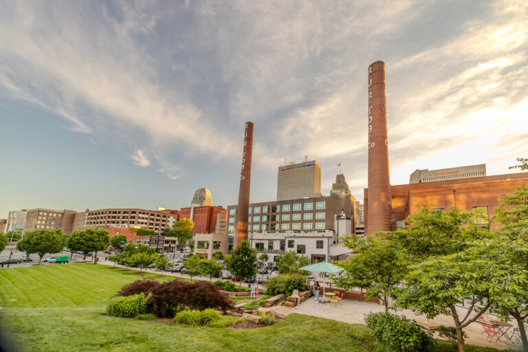 Bailey Park in Innovation Quarter District in Winston-Salem, NC