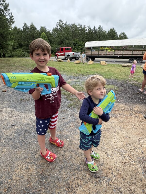 Water Guns at Yogi Bear’s Jellystone Park Campground in Asheboro, NC