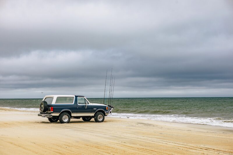 Hatteras Island Driving on the Beach