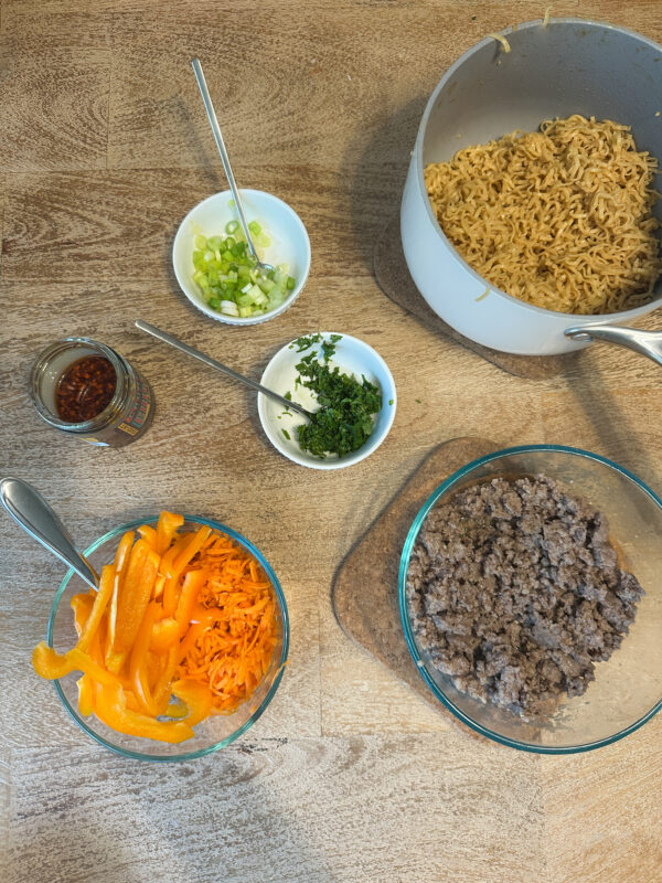 Quick and Easy Peanut Butter Ramen Noodles Recipe