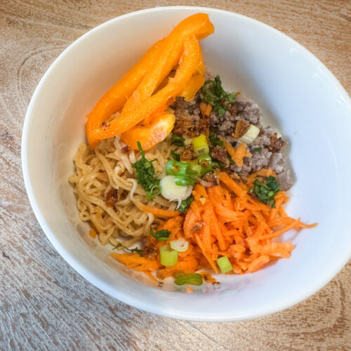 Peanut Butter Ramen Noodles Recipe