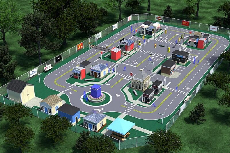 Safety Town Mock Up for Greensboro, NC